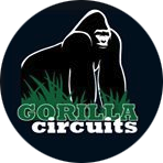 Gorilla Circuits logo in a circle.